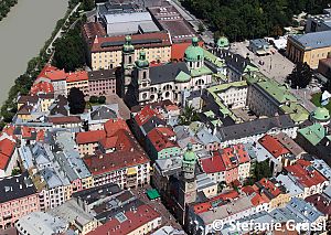 Luftaufnahme Innsbruck