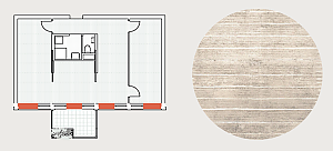 Example of rammed earth construction