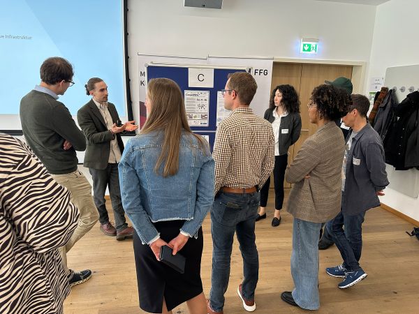 Austausch an den Posterwänden